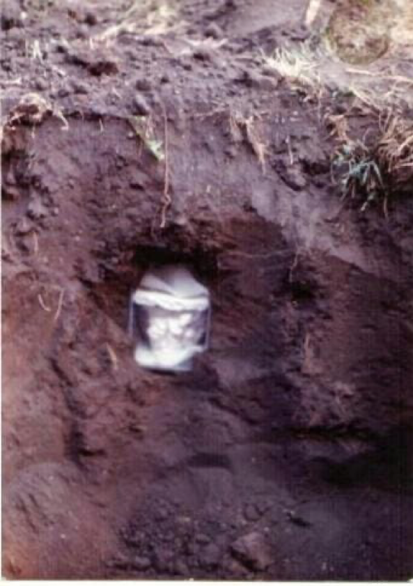 Chicago Casque Burial Spot